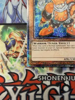 Yugioh Junk Synchron Quarter Century Secret Rare RA03-EN199 1st Ed... M/NM - Image 4