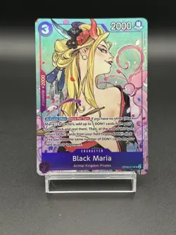 Black Maria (Illustration Box Vol.2) - One Piece Promotion Cards English - Image 1