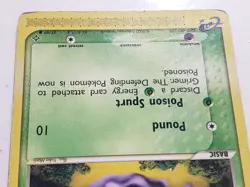 Grimer 57/97 HP - B2G1F Yuka Morii Clay EX Dragon Pokemon Card $2 Combined Ship - Image 3