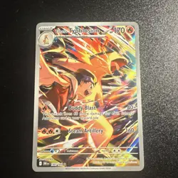 Pokemon TCG Ethans Typhlosion Card Full Art Destined Rivals 190/182 Pack Fresh - Image 1