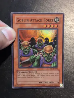 Yu-Gi-Oh! SUPER RARE CARD GOBLIN ATTACK FORCE DB1-EN202 LP - Image 3