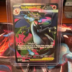 Pokemon TCG Card - Phantasmal flames - Mega Charizard X ex - 109/094 English - Image 1