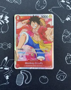 One Piece Card Game Monkey D Luffy OP01-024 SR English - Image 1
