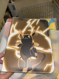 Pokemon Raichi Trading Card Binder Case Album Book 50 Sheets TCG Brand New - Image 1