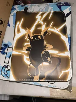 Pokemon Raichi Trading Card Binder Case Album Book 50 Sheets TCG Brand New - Image 2