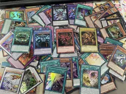 Yugioh 100 Random Holo Foil Cards. 1 Free Booster Pack Included!! - Image 1