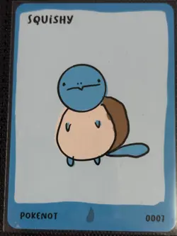 Squishy 0007 Dysfunctional Passholder Pokenot Pokenots 151 Card - Image 1