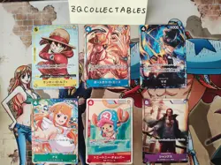 One Piece TCG Mcdonald's 2025 Promo Card Complete Set Japanese Brand New Sealed - Image 3