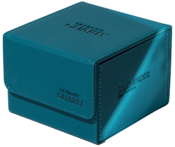 Ultimate Guard Sidewinder 133+ Petrol Deck Case Monocolor Card Storage Box EDH - Image 1
