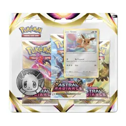 Astral Radiance 3 Booster Pack Blister Eevee Pokemon Cards TCG Brand New Sealed - Image 1
