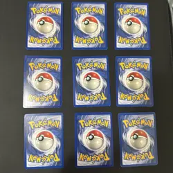 Pokemon Bulk Wotc 9 Card Vintage Lot HOLO Unlimited LP-MP - Image 2
