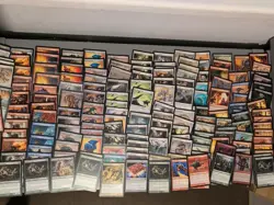 MTG 160+ Time Spiral Cards Only Lot. Some Sleeved Inc Many Slivers, Some Rares - Image 1