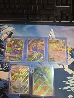Lot Of 5 (OC) Phantasmal Flames IR Pokemon Cards Zacian,Ambipom,Yamper,Flygon,Ny - Image 1