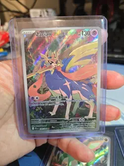 Lot Of 5 (OC) Phantasmal Flames IR Pokemon Cards Zacian,Ambipom,Yamper,Flygon,Ny - Image 4