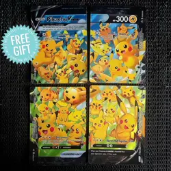 ✨ Pikachu V-Union 25th Celebrations Stamped Promo Ultra Rare Pokemon TCG Card - Image 1