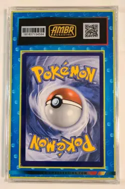 Pokemon Card Ditto (Numel) Unpeeled Pokemon Go Graded Ambr 8.5 Blue Pokeballs - Image 2