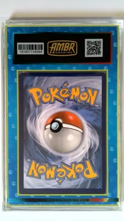 Pokemon Card Ditto (Numel) Unpeeled Pokemon Go Graded Ambr 8.5 Blue Pokeballs - Image 4