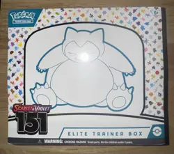 Pokemon 151 ETB - Scarlet & Violet Elite Trainer Box TCG Cards Factory Sealed 820650853159 - Image 1