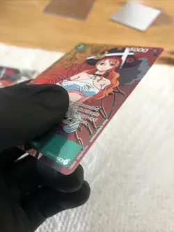 Nami OP02-036 SR Alt Art Parallel & Regular SR 2-card Lot - One Piece TCG - Image 4