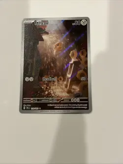 Meltan 179/162 SV05: Temporal Forces Holo Full Art Pokemon Card - Image 1