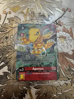 Digimon Card Game Agumon Alternate Art EX9-007 Sealed - Image 1