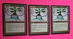 Magic the Gathering MTG Ice Age ZURAN ORB X 3 LP/EX U 1995 Nice! - Image 2