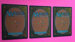 Magic the Gathering MTG Ice Age ZURAN ORB X 3 LP/EX U 1995 Nice! - Image 4