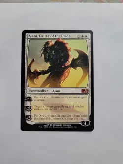 MTG - Ajani, Caller of the Pride (M13) Regular Mythic #1 - Image 1