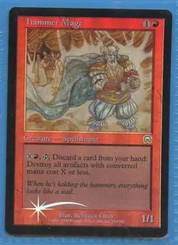 MTG: Mercadian Masques: Hammer Mage: FOIL - Image 1