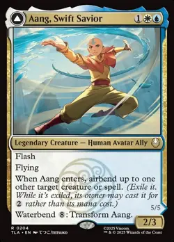 2025 MTG AVATAR: THE LAST AIRBENDER #0204 AANG, SWIFT SAVIOR - Image 1