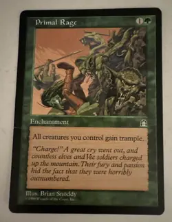 MTG * Primal Rage MP Stronghold Regular SellbyCyn - Image 1