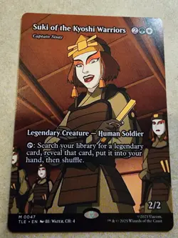 Suki of the Kyoshi Warriors - Captain Sisay - #47 Reg (Borderless) Avatar - Mtg - Image 1