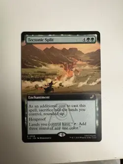 MTG - Tectonic Split (Extended Art) #208 - Foil - TLE Avatar: The Last Airbender - Image 1