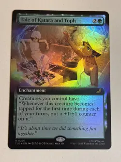 Tale of Katara and Toph (Extended Art FOIL) TLE Avatar: the Last Airbender - MTG - Image 1