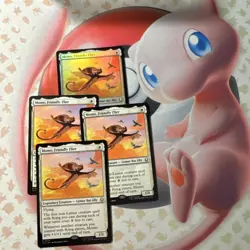 4x Full Set Momo, Friendly Flier Avatar: The Last Airbender 3 Reg., 1 Foil MTG - Image 1