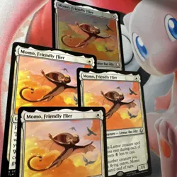 4x Full Set Momo, Friendly Flier Avatar: The Last Airbender 3 Reg., 1 Foil MTG - Image 2