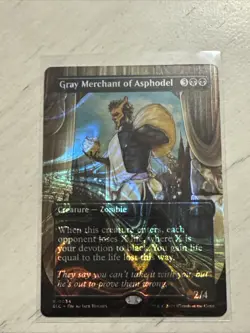 Gray Merchant Of Asphodel Halo Foil, An Encyclopedia of Magic Secret Lair - Image 1