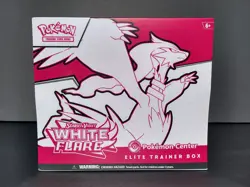 Pokemon Center White Flare Elite Trainer Box PC ETB New Factory Sealed - Image 1