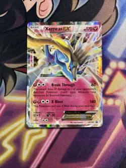 Xerneas EX XY149 Pokemon TCG XY Black Star Promo Ultra Rare VLP - Image 1