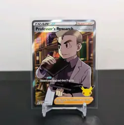 Pokemon TCG: Professor's Research (Full Art) 024/025 - Celebrations - Near Mint - Image 1