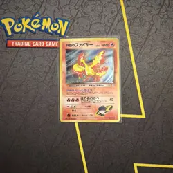Rocket's Moltres No. 146 - LP - Pokemon TCG - Leaders' Stadium Holo (Japanese) - Image 1