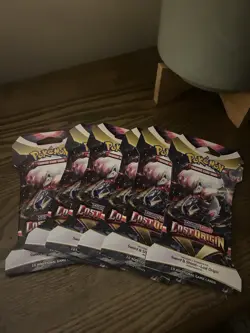 6x Pokemon Lost Origin Sleeved Booster Pack - Image 3