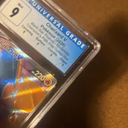 2020 Pokemon Sword & Shield Charizard V Black Star Promos #SWSH050 CGC 9 MINT - Image 2