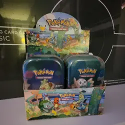 Pokemon Celebrations 25th Anniversary Mini Tins Full Set W/ Display Box - Empty 820650809378 - Image 2