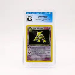 Dark Alakazam 1/82 1st Edition CGC 8.5 Team Rocket Holo Rare Pokemon NM/MINT+ - Image 1