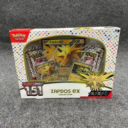 Pokemon TCG: Scarlet & Violet 151 Zapdos EX Collection Box, Sealed Box is Worn - Image 1