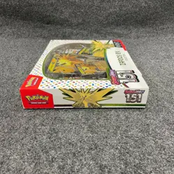 Pokemon TCG: Scarlet & Violet 151 Zapdos EX Collection Box, Sealed Box is Worn - Image 4