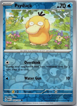Psyduck 054/165 | Scarlet & Violet 151 | Common | Pokemon TCG Reverse Holo NM - Image 1