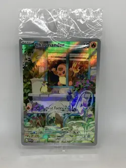 Pokemon TCG: Charmander (OBF ETB Promo) - SVP044 - Scarlet Violet Promo - SEALED - Image 1