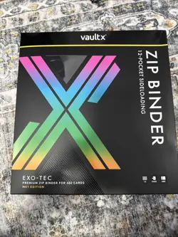 Vault X ME1 Unlimited Edition Mega Evolutions 12 Pocket Binder Pokemon NEW - Image 1